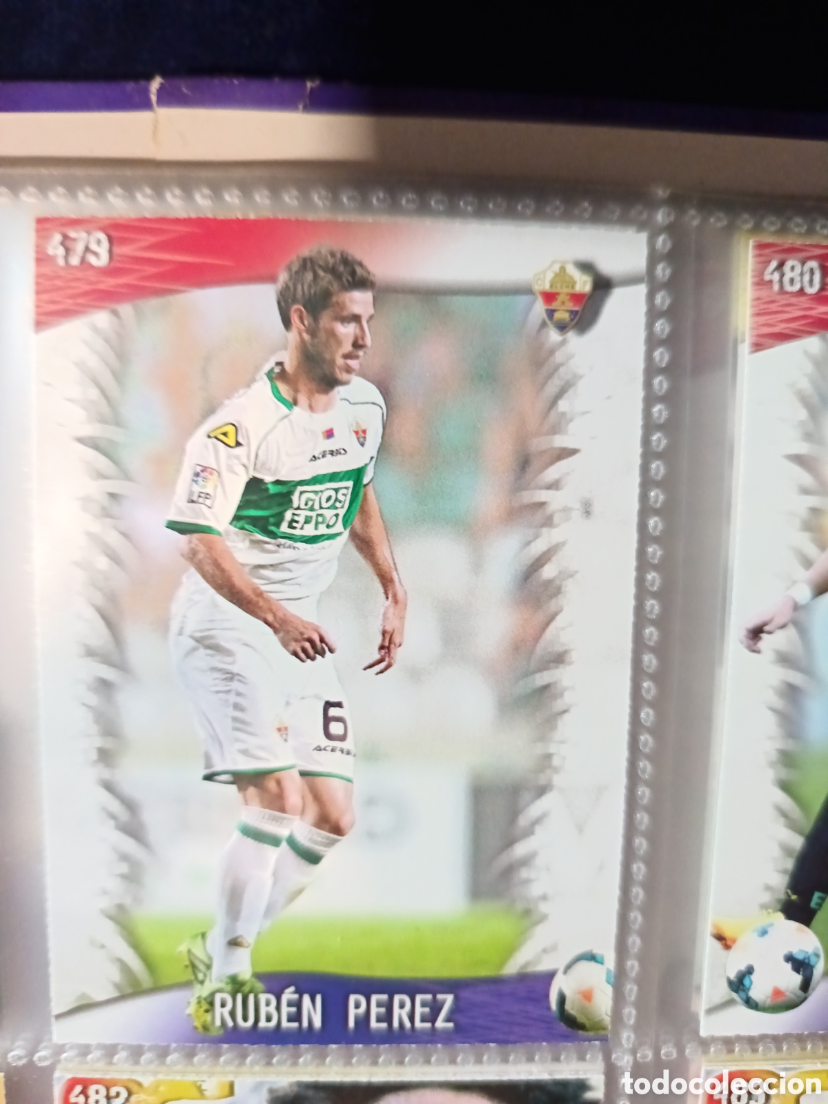 Cromos de F&uacute;tbol: 479 Rub&eacute;n mundicromo Quiz Game 13/14