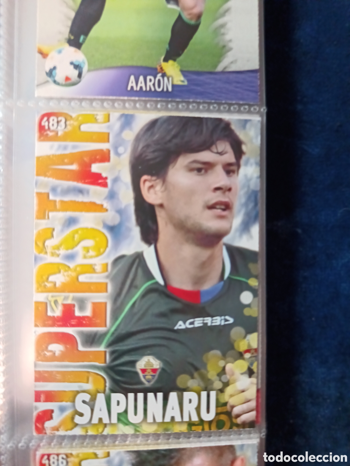 Cromos de F&uacute;tbol: 483 Sapunaru mate mundicromo Quiz Game 13/14