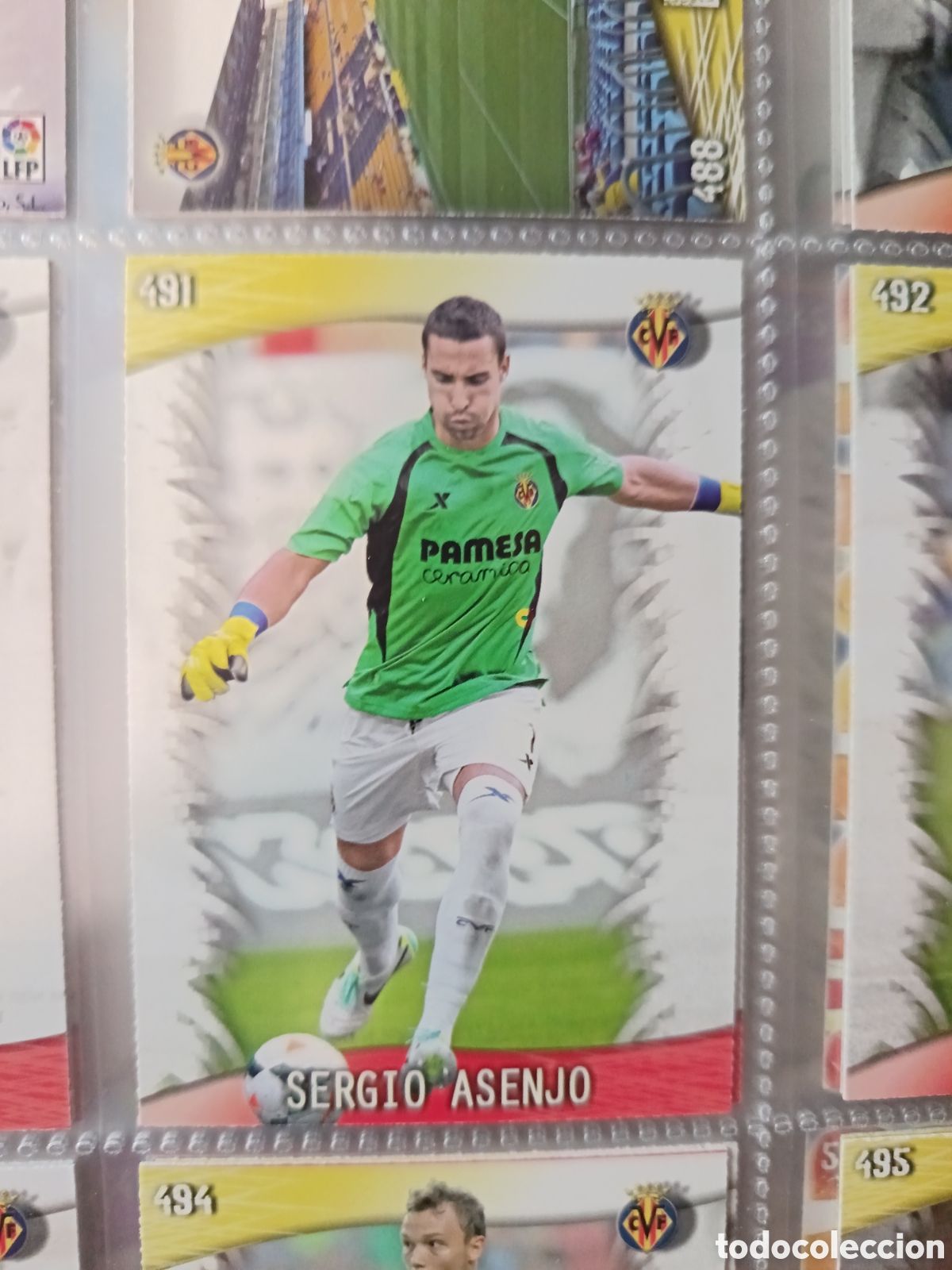 Cromos de F&uacute;tbol: 491 Sergio mundicromo Quiz Game 13/14