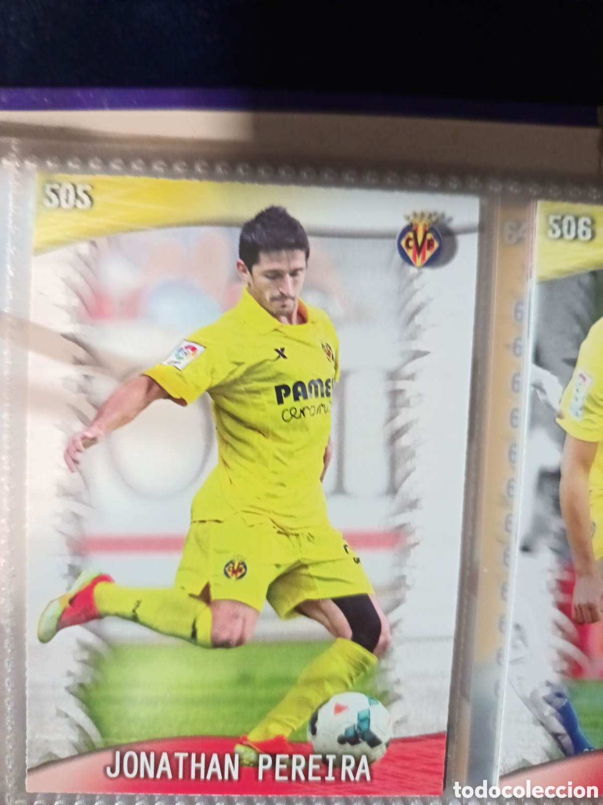 Cromos de F&uacute;tbol: 505 Jonathan mundicromo Quiz Game 13/14