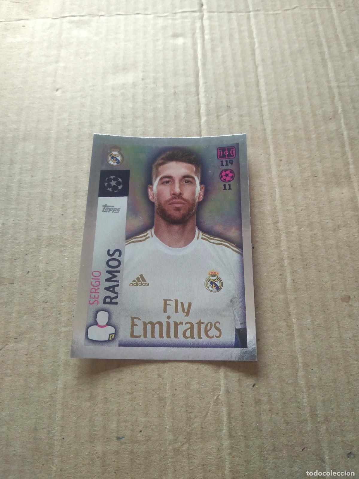Cromos de F&uacute;tbol: 390 RAMOS REAL MADRID CROMO FUTBOL TOPPS 19-20 UEFA CHAMPIONS LEAGUE 2019-2020