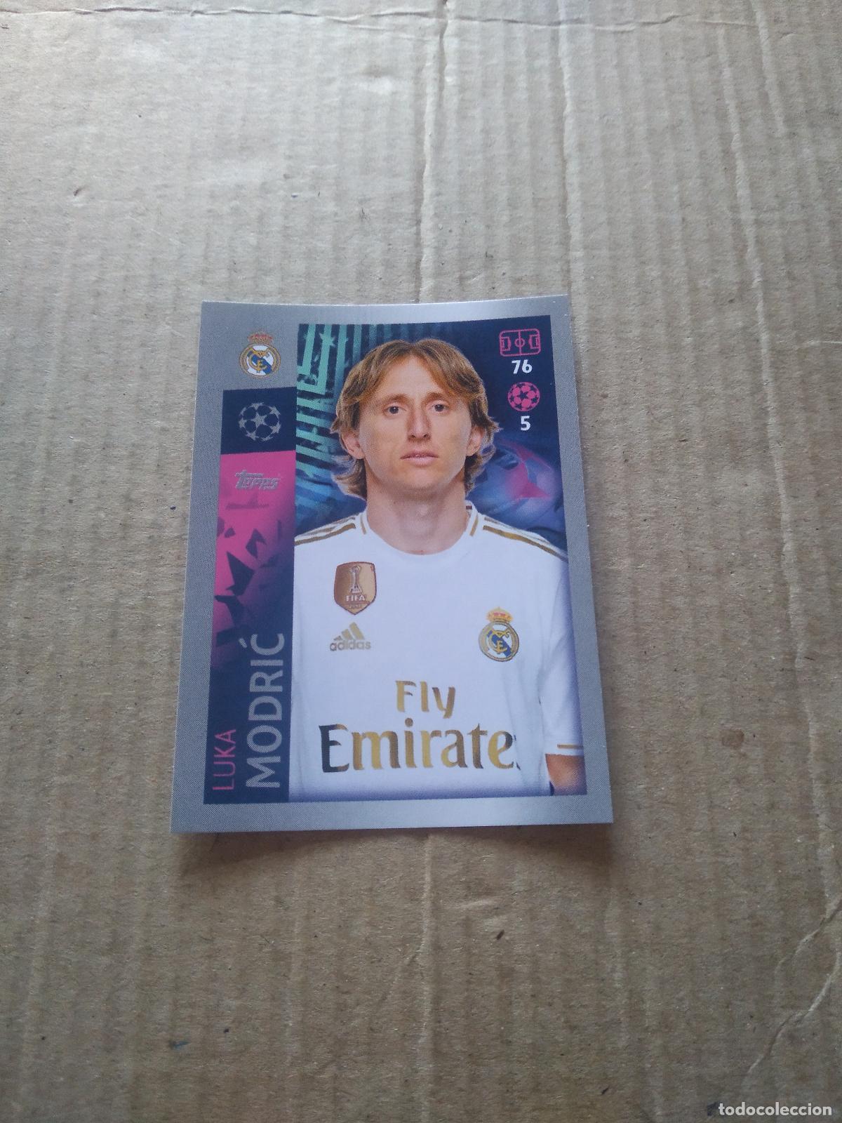 Cromos de F&uacute;tbol: 396 MODRIC REAL MADRID CROMO FUTBOL TOPPS 19-20 UEFA CHAMPIONS LEAGUE 2019-2020