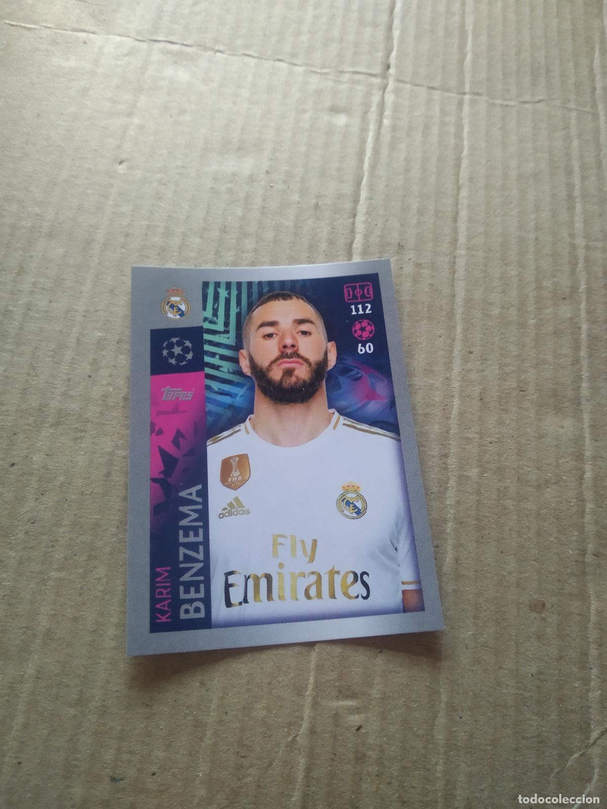 Cromos de F&uacute;tbol: 401 BENZEMA REAL MADRID CROMO FUTBOL TOPPS 19-20 UEFA CHAMPIONS LEAGUE 2019-2020