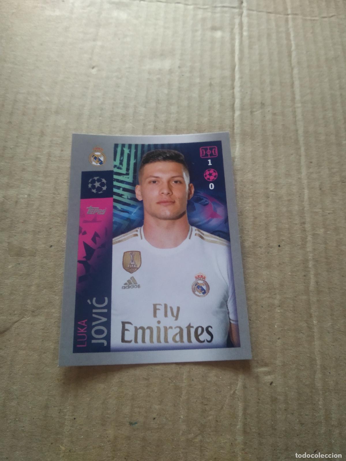 Cromos de F&uacute;tbol: 402 JOVIC REAL MADRID CROMO FUTBOL TOPPS 19-20 UEFA CHAMPIONS LEAGUE 2019-2020