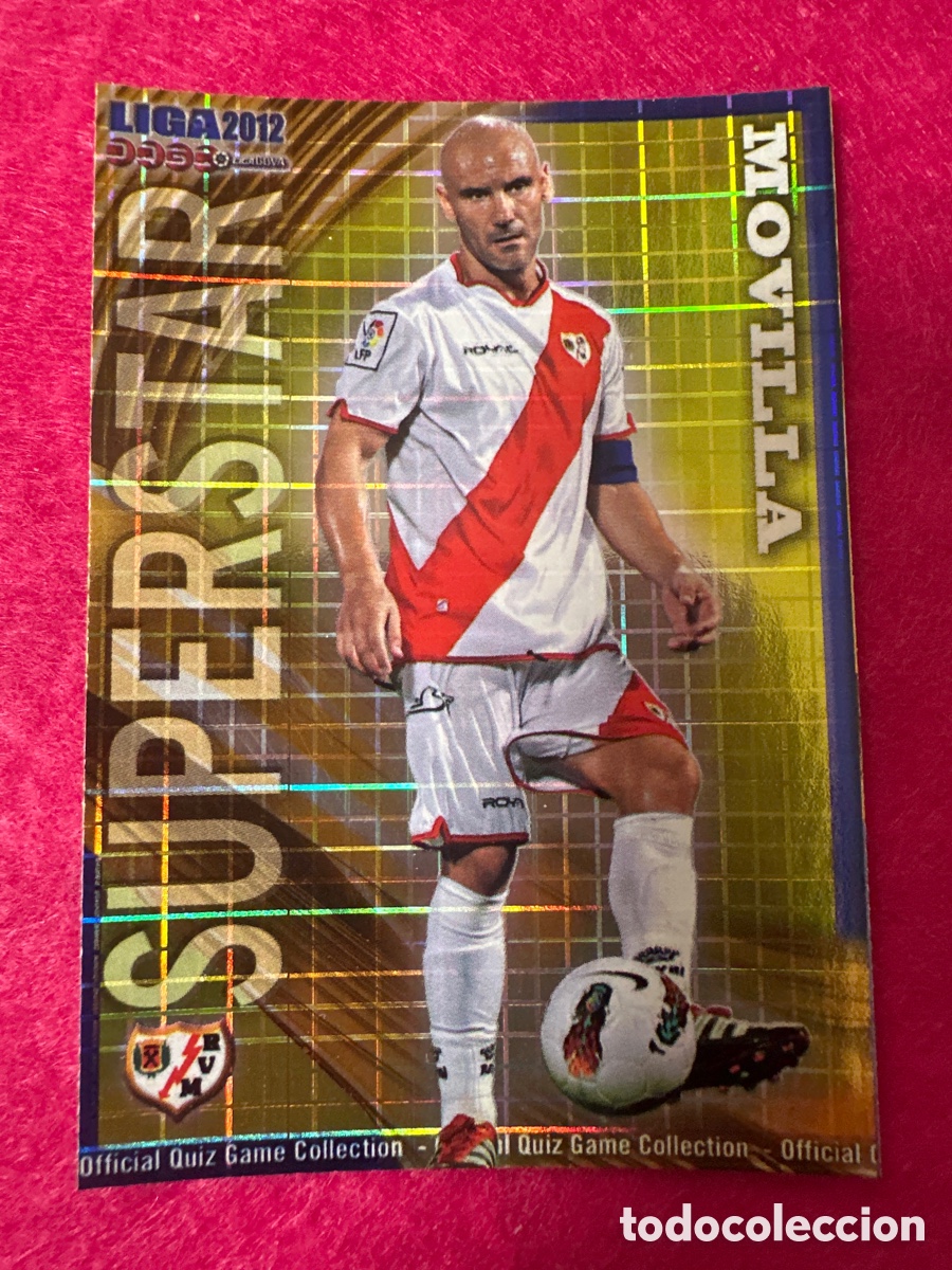 Cromos de F&uacute;tbol: 512 MOVILLA(RAYO VALLECANO) SUPERSTAR CUADROS MUNDICROMO 2012 11 12 ESPECIAL MUY DIF&Iacute;CIL!!