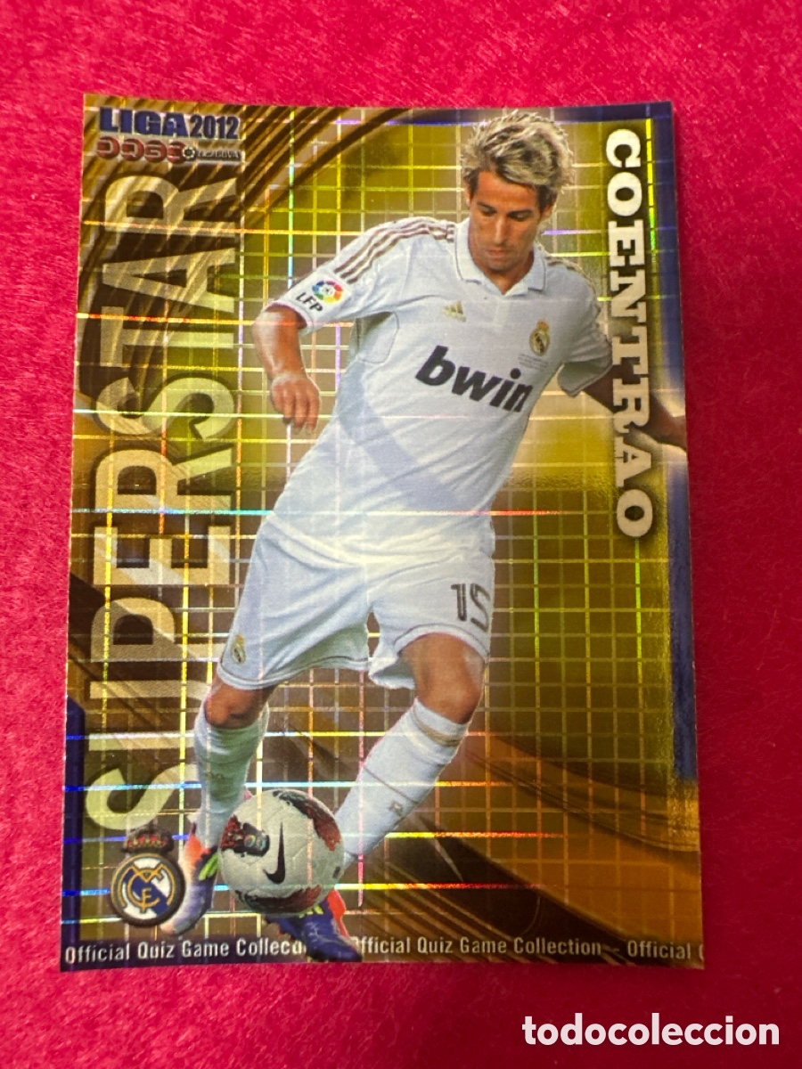 Fu&szlig;ball-Sticker: 51 COENTRAO (R.MADRID)SUPERSTAR CUADROS MUNDICROMO 2012 11 12 SERIE ESPECIAL MUY DIF&Iacute;CIL!!