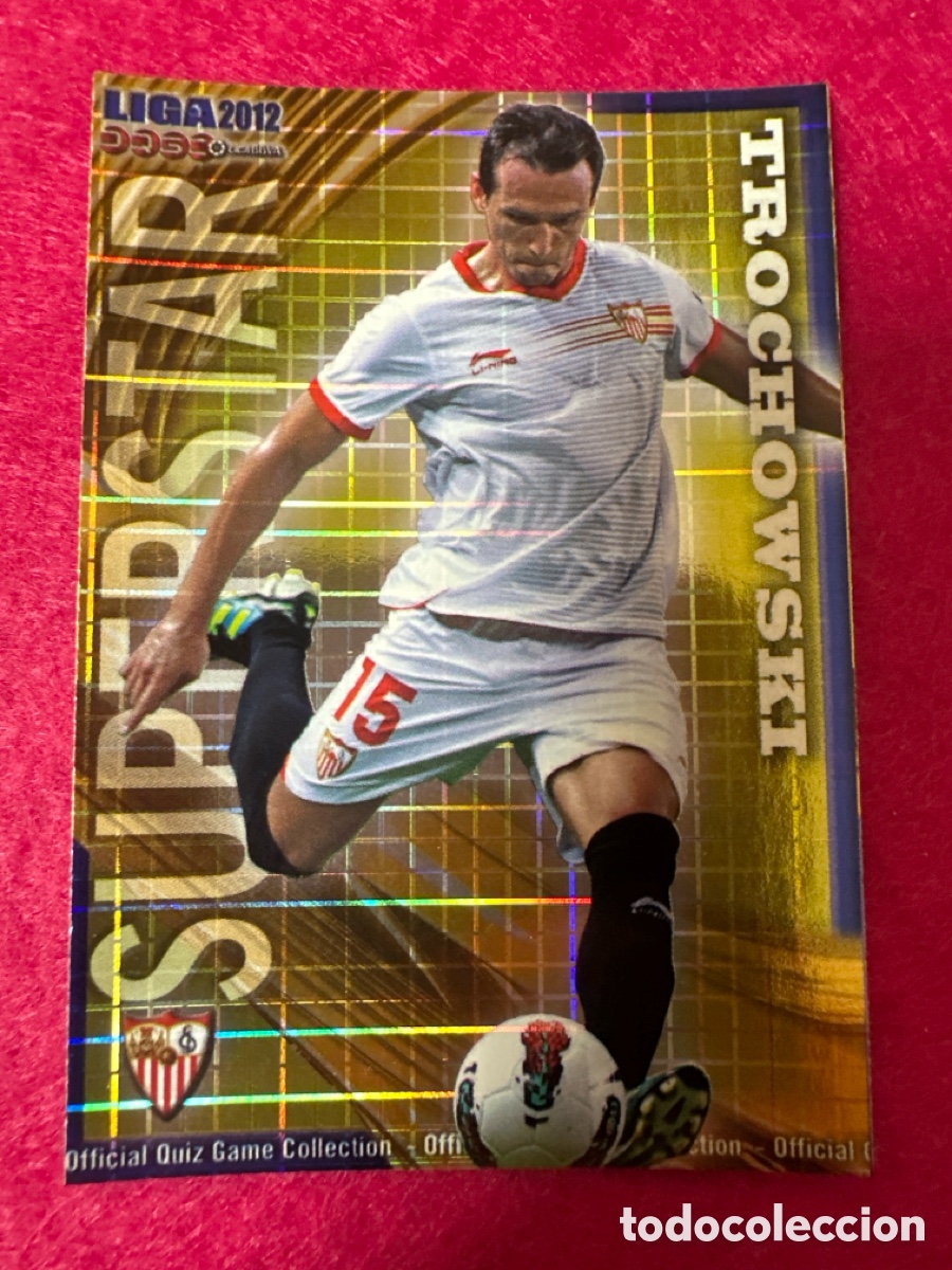 Cartes &agrave; collectionner de Football: 132 TROCHOWSKI (SEVILLA) SUPERSTAR CUADROS MUNDICROMO 2012 11 12 SERIE ESPECIAL MUY DIF&Iacute;CIL!!
