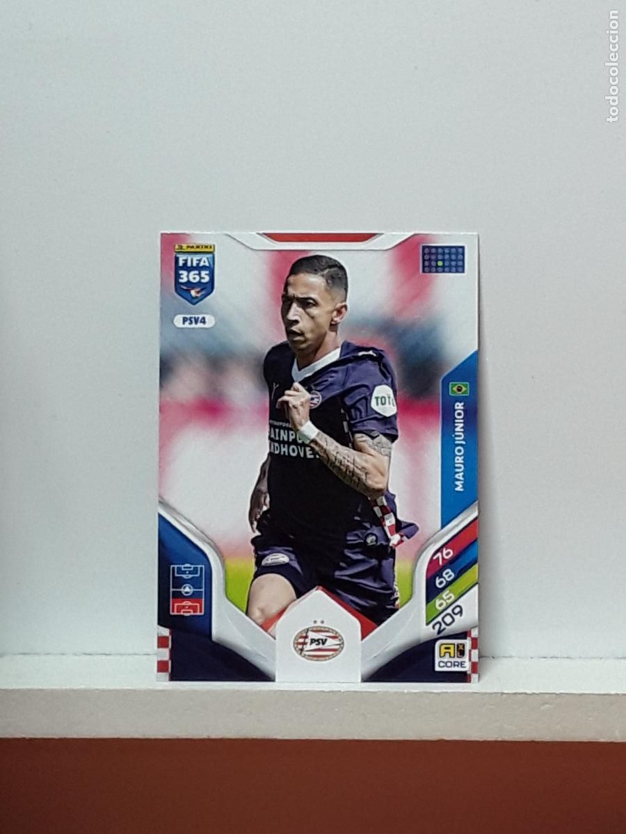 Cromos de F&uacute;tbol: FIFA 365 ADRENALYN 2025 2026 25 26 ALBUM PANINI LIGA N PSV4 PSV 4 PSV EINDHOVEN MAURO JUNIOR
