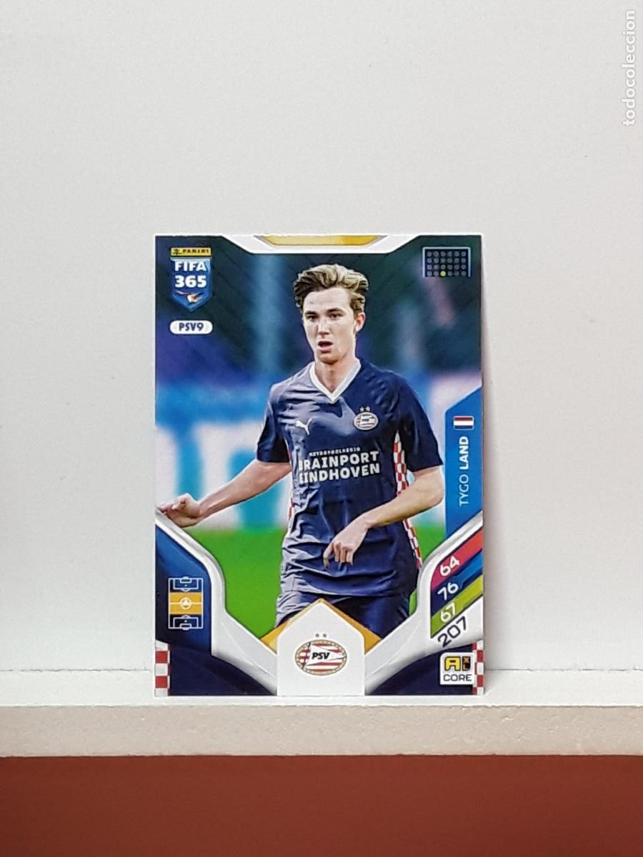 Cromos de F&uacute;tbol: FIFA 365 ADRENALYN 2025 2026 25 26 ALBUM PANINI LIGA N PSV9 PSV 9 PSV EINDHOVEN TYGO LAND