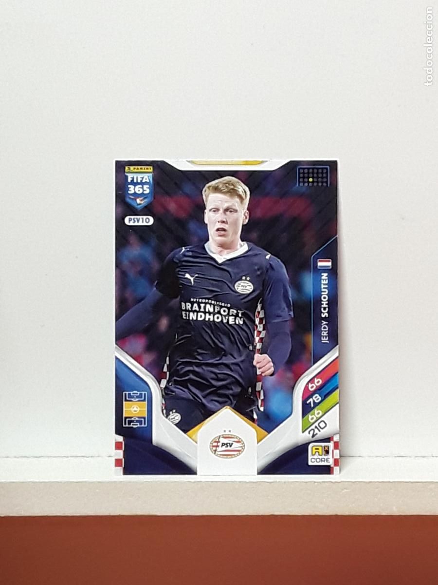 Cromos de F&uacute;tbol: FIFA 365 ADRENALYN 2025 2026 25 26 ALBUM PANINI LIGA N PSV10 PSV 10 PSV EINDHOVEN JERDY SCHOUTEN