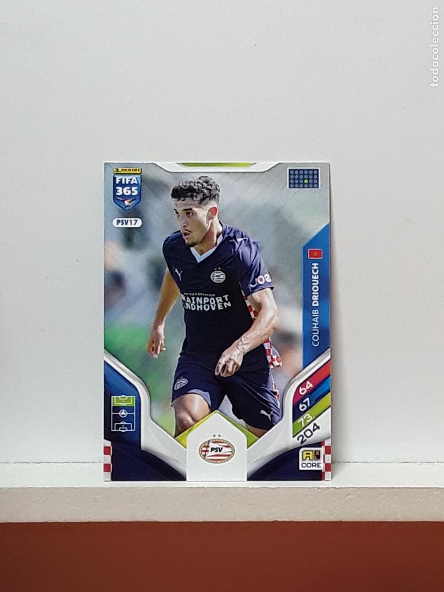 Cromos de F&uacute;tbol: FIFA 365 ADRENALYN 2025 2026 25 26 ALBUM PANINI LIGA N PSV17 PSV 17 PSV EINDHOVEN COUHAIB DRIOUECH