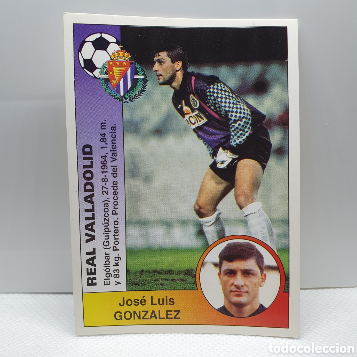 Cromos de F&uacute;tbol: ⚽️ CROMO DE FUTBOL GONZALEZ VALLADOLID LIGA 94-95 BAR&Ccedil;A PANINI ALBUM - ESTAMPAS ADHESIVAS - CARTAS