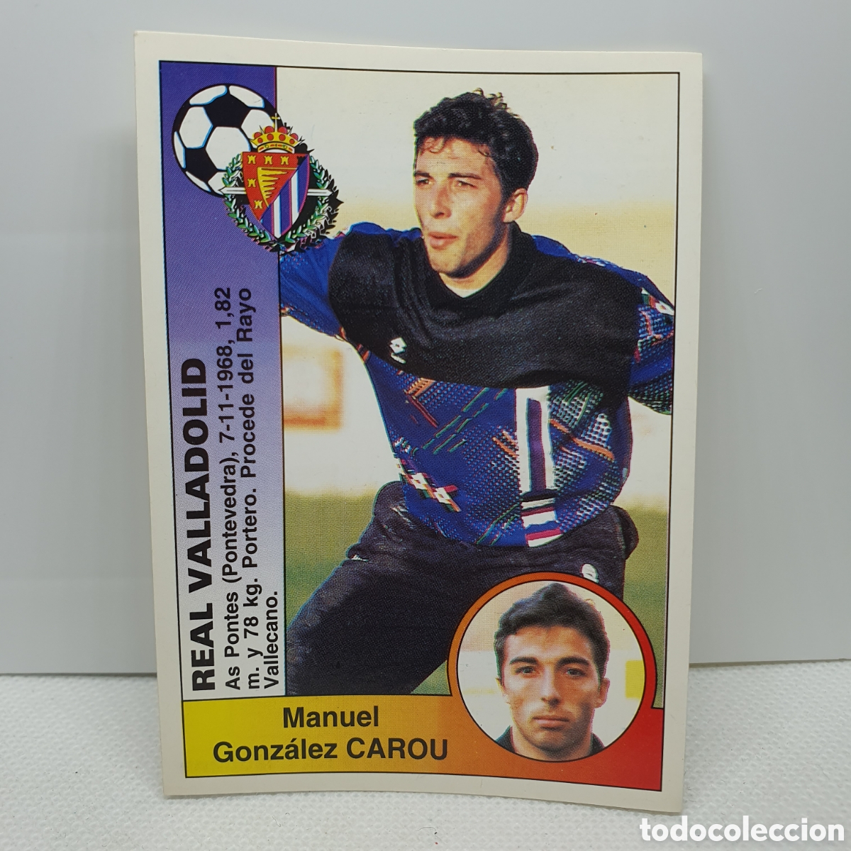 Cromos de F&uacute;tbol: ⚽️ CROMO DE FUTBOL CAROU VALLADOLID LIGA 94-95 BAR&Ccedil;A PANINI ALBUM - ESTAMPAS ADHESIVAS - CARTAS