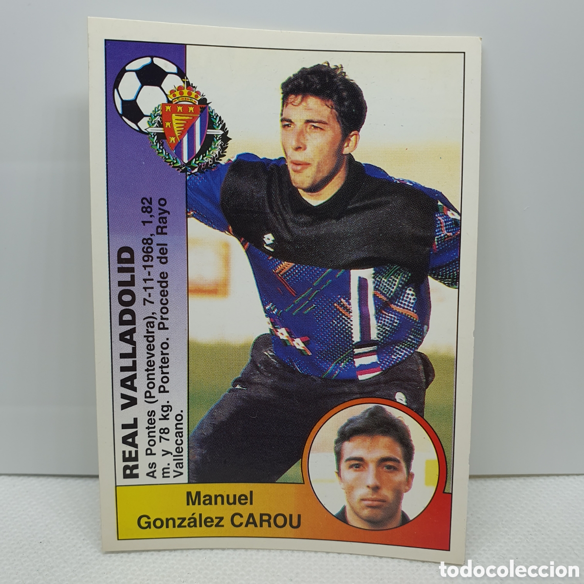 Cromos de F&uacute;tbol: ⚽️ CROMO DE FUTBOL CAROU VALLADOLID LIGA 94-95 BAR&Ccedil;A PANINI ALBUM - ESTAMPAS ADHESIVAS - CARTAS