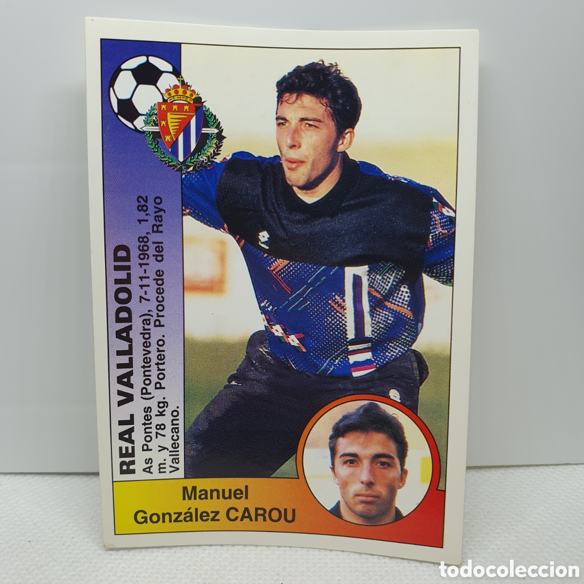 Cromos de F&uacute;tbol: ⚽️ CROMO DE FUTBOL CAROU VALLADOLID LIGA 94-95 BAR&Ccedil;A PANINI ALBUM - ESTAMPAS ADHESIVAS - CARTAS