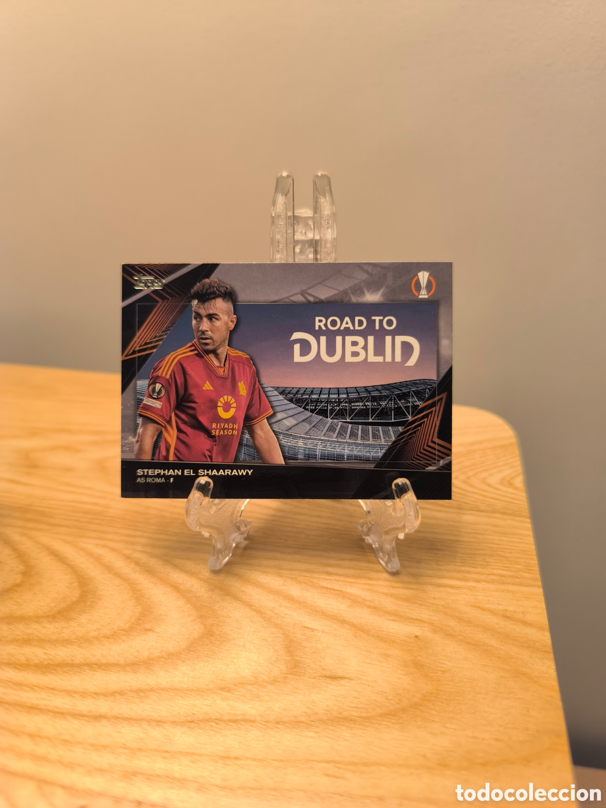Cromos de F&uacute;tbol: El Shaarawy Topps Road to Dubl&iacute;n AS Roma