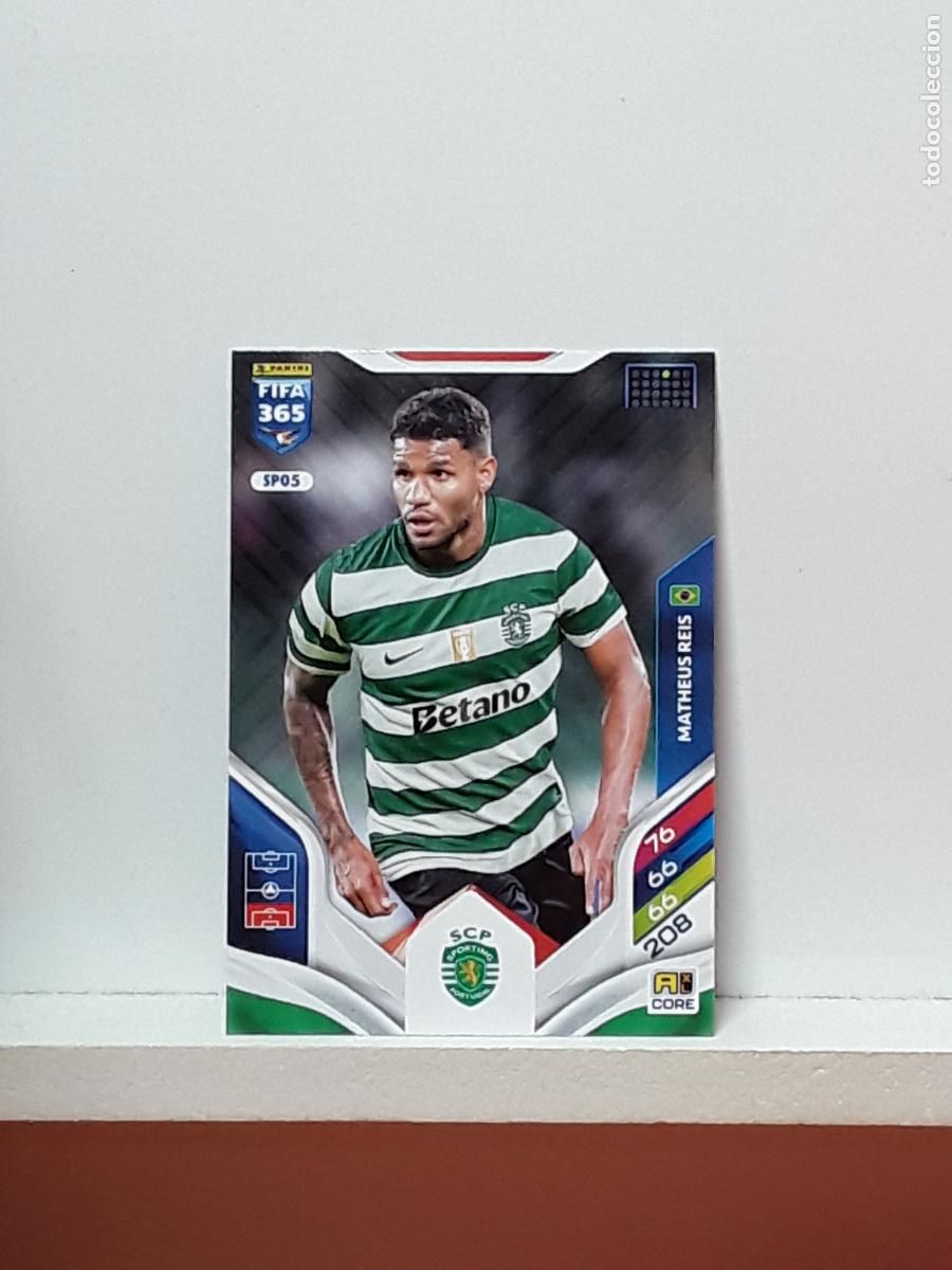 Cromos de F&uacute;tbol: FIFA 365 ADRENALYN 2025 2026 25 26 ALBUM PANINI LIGA N SPO5 SPO 5 SPORTING PORTUGAL MATHEUS REIS