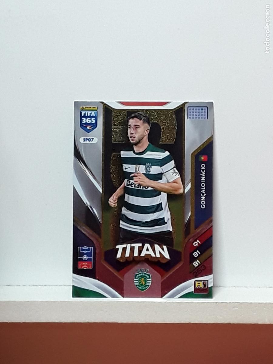 Cromos de F&uacute;tbol: FIFA 365 ADRENALYN 2025 2026 25 26 ALBUM PANINI LIGA N SPO7 SPO 7 SPORTING PORTUGAL GON&Ccedil;ALO INACIO