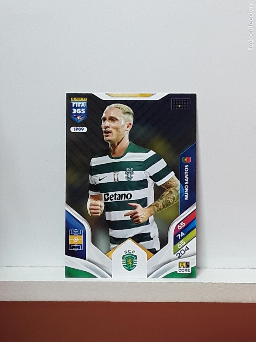 Cromos de F&uacute;tbol: FIFA 365 ADRENALYN 2025 2026 25 26 ALBUM PANINI LIGA N SPO9 SPO 9 SPORTING PORTUGAL NUNO SANTOS