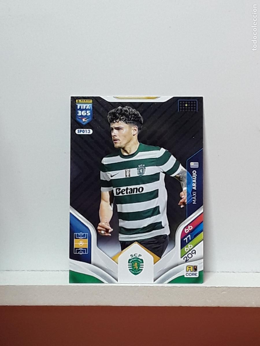 Cromos de F&uacute;tbol: FIFA 365 ADRENALYN 2025 2026 25 26 ALBUM PANINI LIGA N SPO13 SPO 13 SPORTING PORTUGAL MAXI ARAUJO