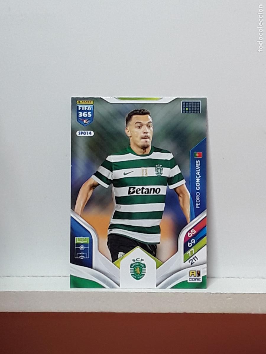 Cromos de F&uacute;tbol: FIFA 365 ADRENALYN 2025 2026 25 26 ALBUM PANINI LIGA N SPO14 SPO 14 SPORTING PORTUGAL PEDRO GON&Ccedil;ALVE