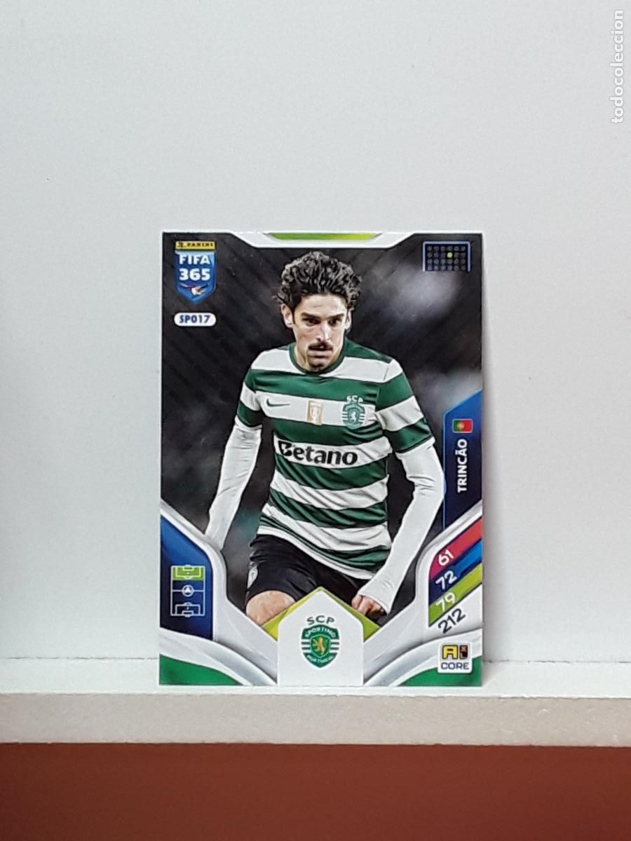 Cromos de F&uacute;tbol: FIFA 365 ADRENALYN 2025 2026 25 26 ALBUM PANINI LIGA N SPO17 SPO 17 SPORTING PORTUGAL TRINCAO