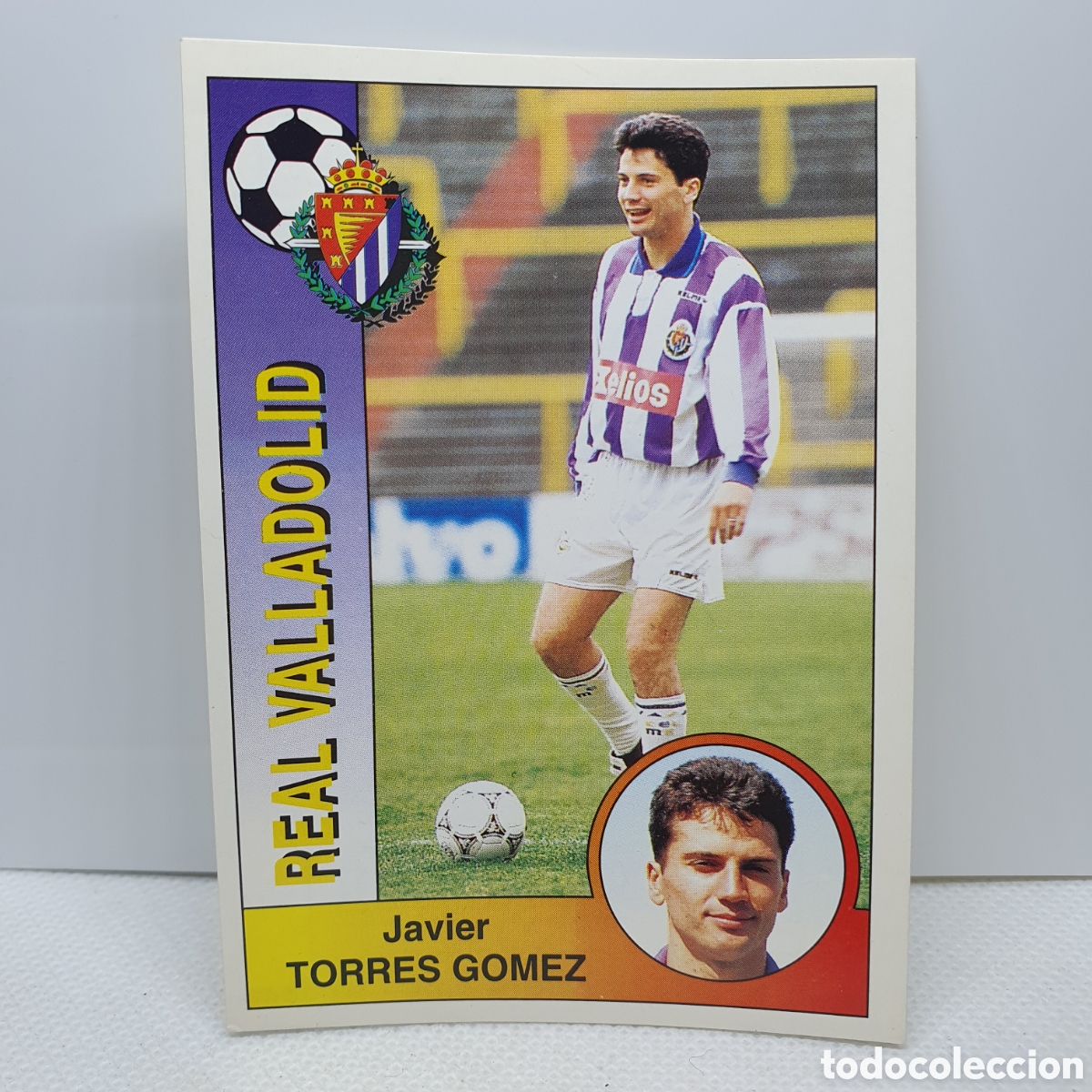Cromos de F&uacute;tbol: ⚽️ CROMO DE FUTBOL TORRES GOMEZ VALLADOLID LIGA 94-95 BAR&Ccedil;A PANINI ALBUM - ESTAMPAS ADHESIVAS - CARD