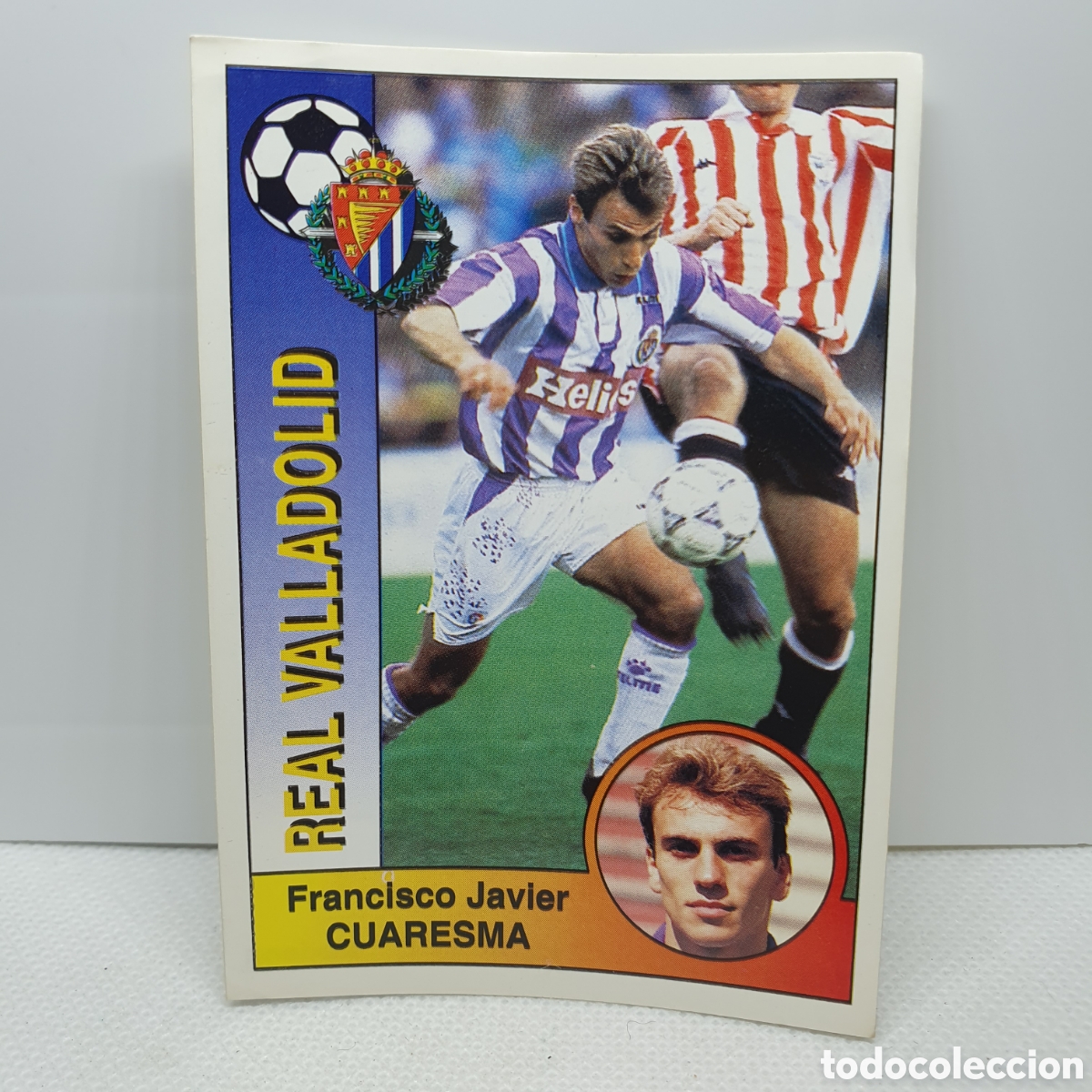 Cromos de F&uacute;tbol: ⚽️ CROMO DE FUTBOL CUARESMA VALLADOLID LIGA 94-95 BAR&Ccedil;A PANINI ALBUM - ESTAMPAS ADHESIVAS - CARTAS