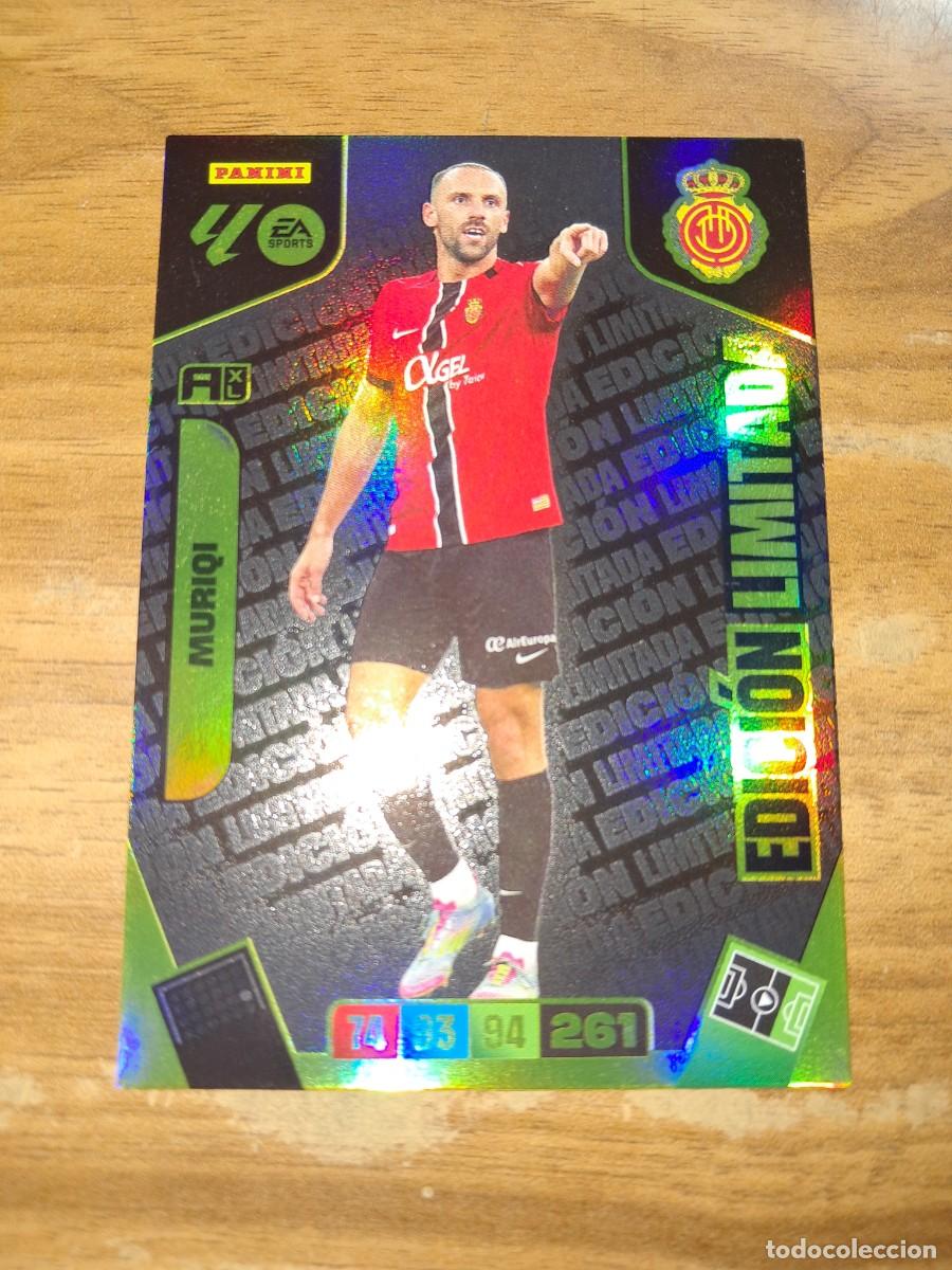 Cromos de F&uacute;tbol: CARD ADRENALYN TEMPORADA 25/26: EDICI&Oacute;N LIMITADA MURIQI