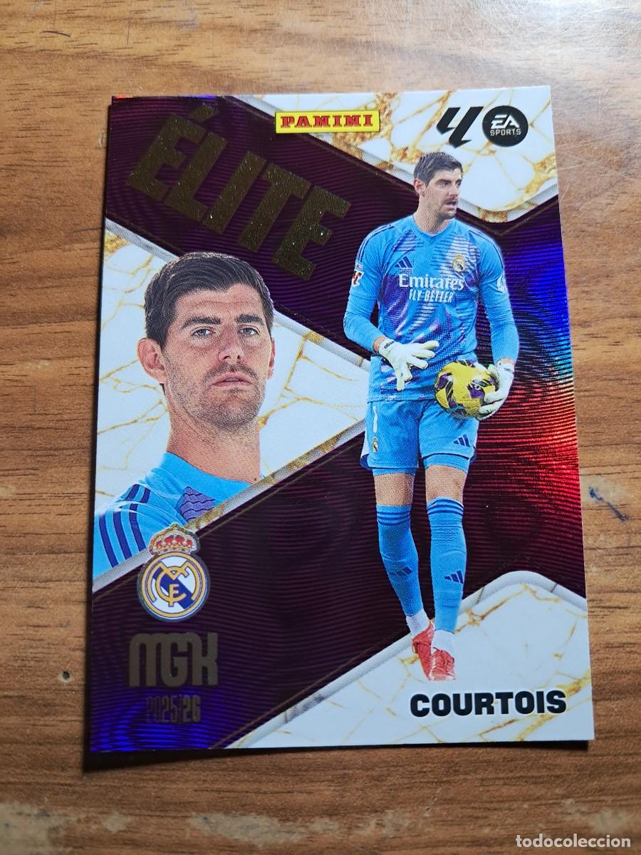 Cromos de F&uacute;tbol: CARD MEGACRACKS TEMPORADA 25/26: &Eacute;LITE COURTOIS, N&deg; 3