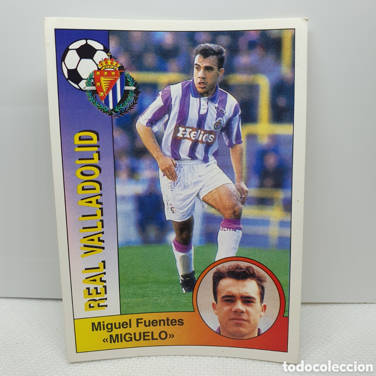 Cromos de F&uacute;tbol: ⚽️ CROMO DE FUTBOL MIGUELO VALLADOLID LIGA 94-95 BAR&Ccedil;A PANINI ALBUM - ESTAMPAS ADHESIVAS - CARTAS