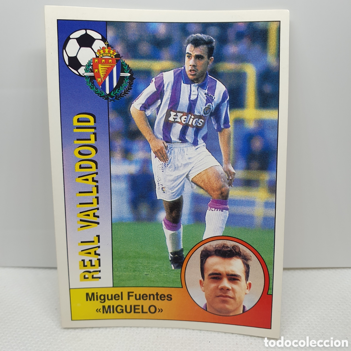 Cromos de F&uacute;tbol: ⚽️ CROMO DE FUTBOL MIGUELO VALLADOLID LIGA 94-95 BAR&Ccedil;A PANINI ALBUM - ESTAMPAS ADHESIVAS - CARTAS