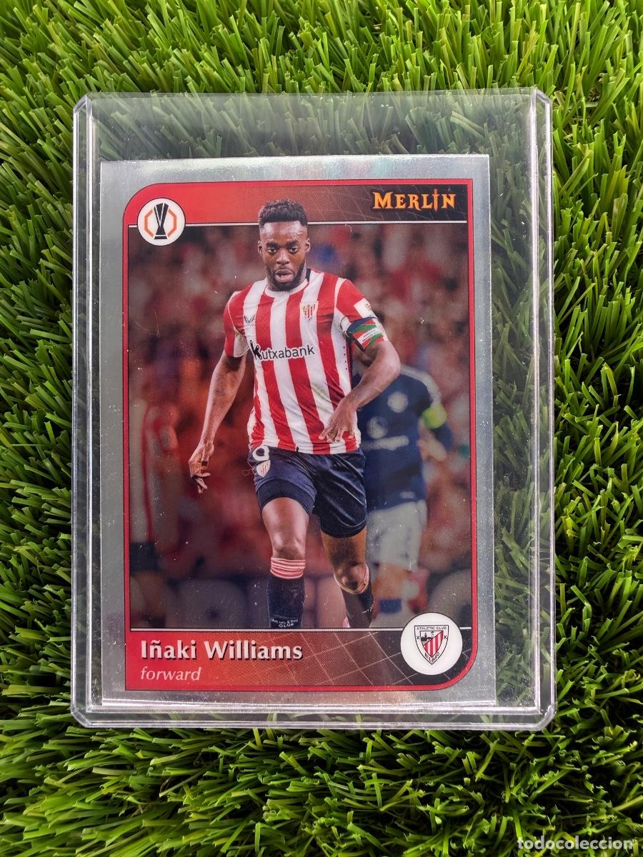 Cromos de F&uacute;tbol: N&ordm; 104 I&ntilde;aki Williams Athletic Club Merlin Chrome 24 25