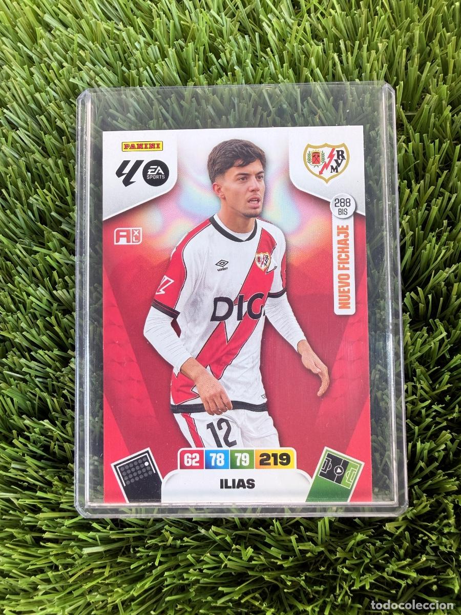 Cromos de F&uacute;tbol: N&ordm; 288BIS Ilias Nuevo Fichaje Rayo Vallecano Adrenalyn XL 25 26
