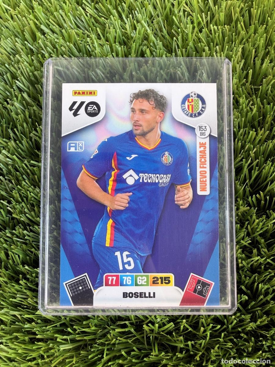 Cromos de F&uacute;tbol: N&ordm; 153BIS Boselli Nuevo Fichaje Getafe CF Adrenalyn XL 25 26