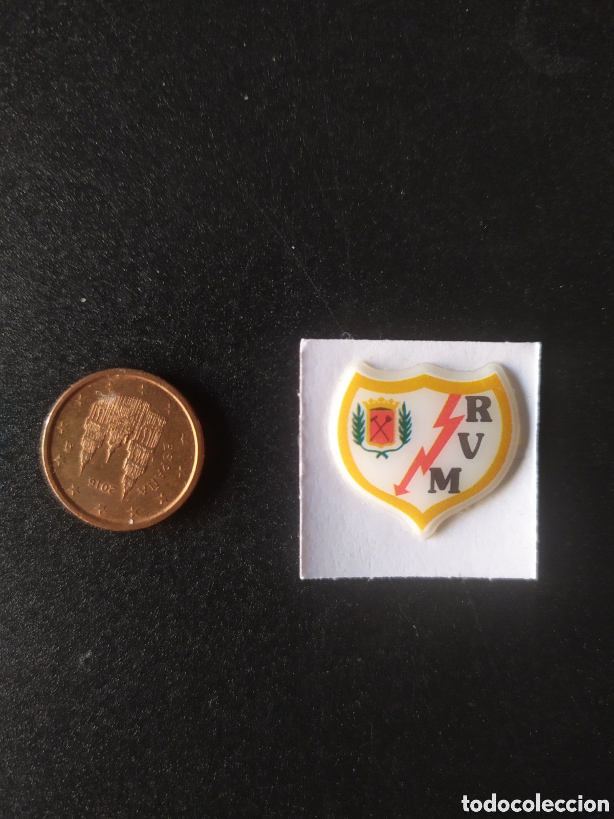 Cromos de F&uacute;tbol: Ligamania 2008 2009 08 09 p-gotas grefusa escudo Rayo Vallecano