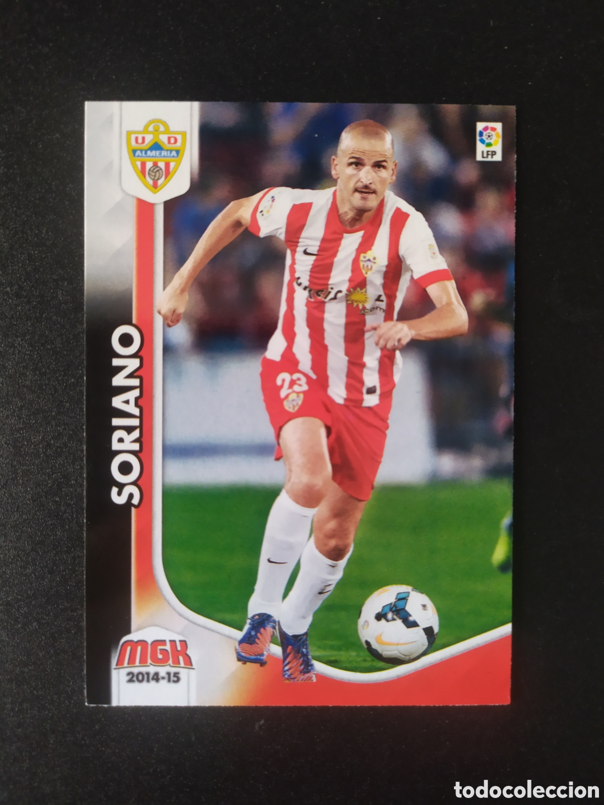 Cromos de F&uacute;tbol: Megacracks 2014 2015 14 15 panini Soriano n&ordm; 14 Almer&iacute;a