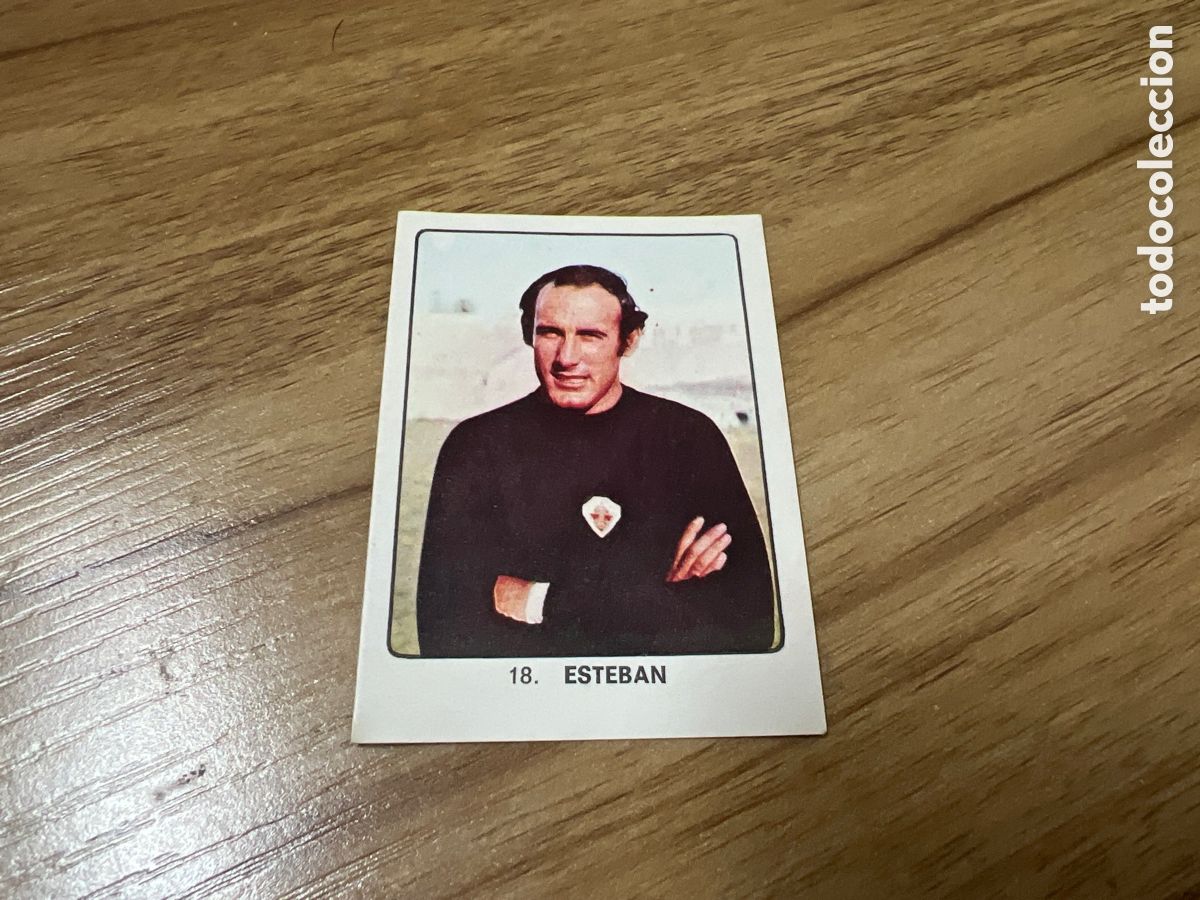 Cromos de F&uacute;tbol: 1974 ESTEBAN CF N&ordm; 18 KEISA SIN PEGAR