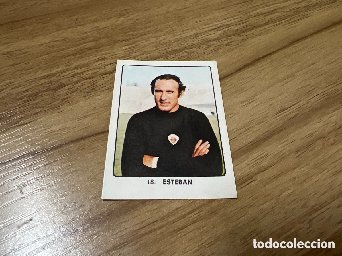 Cromos de F&uacute;tbol: 1974 ESTEBAN CF N&ordm; 18 KEISA SIN PEGAR