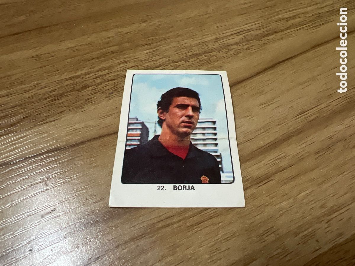 Cromos de F&uacute;tbol: 1974 BORJA N&ordm; 22 KEISA SIN PEGAR