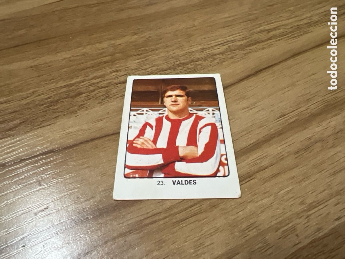 Cromos de Futebol: 1974 VALDES N&ordm; 23 KEISA SIN PEGAR