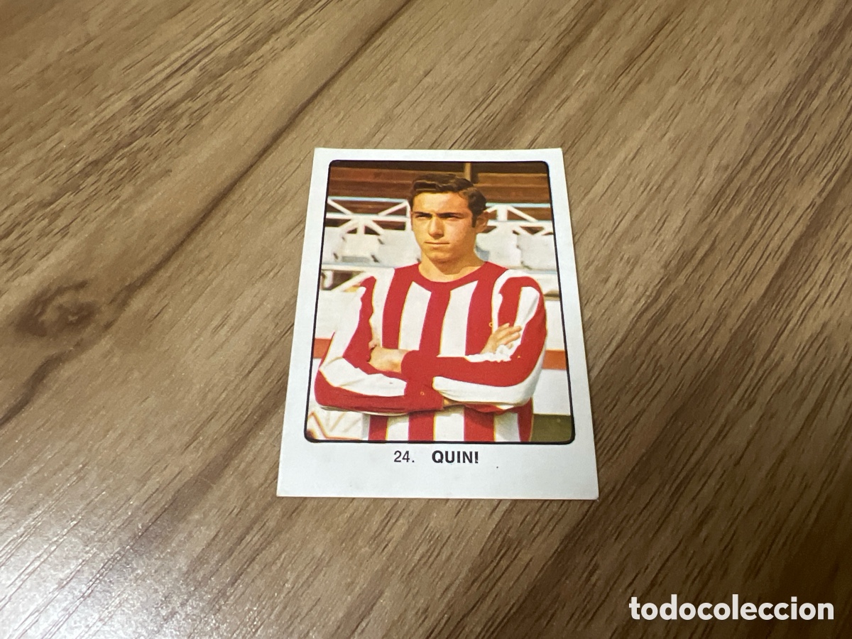 Cromos de Futebol: 1974 QUINI N&ordm; 24 KEISA SIN PEGAR
