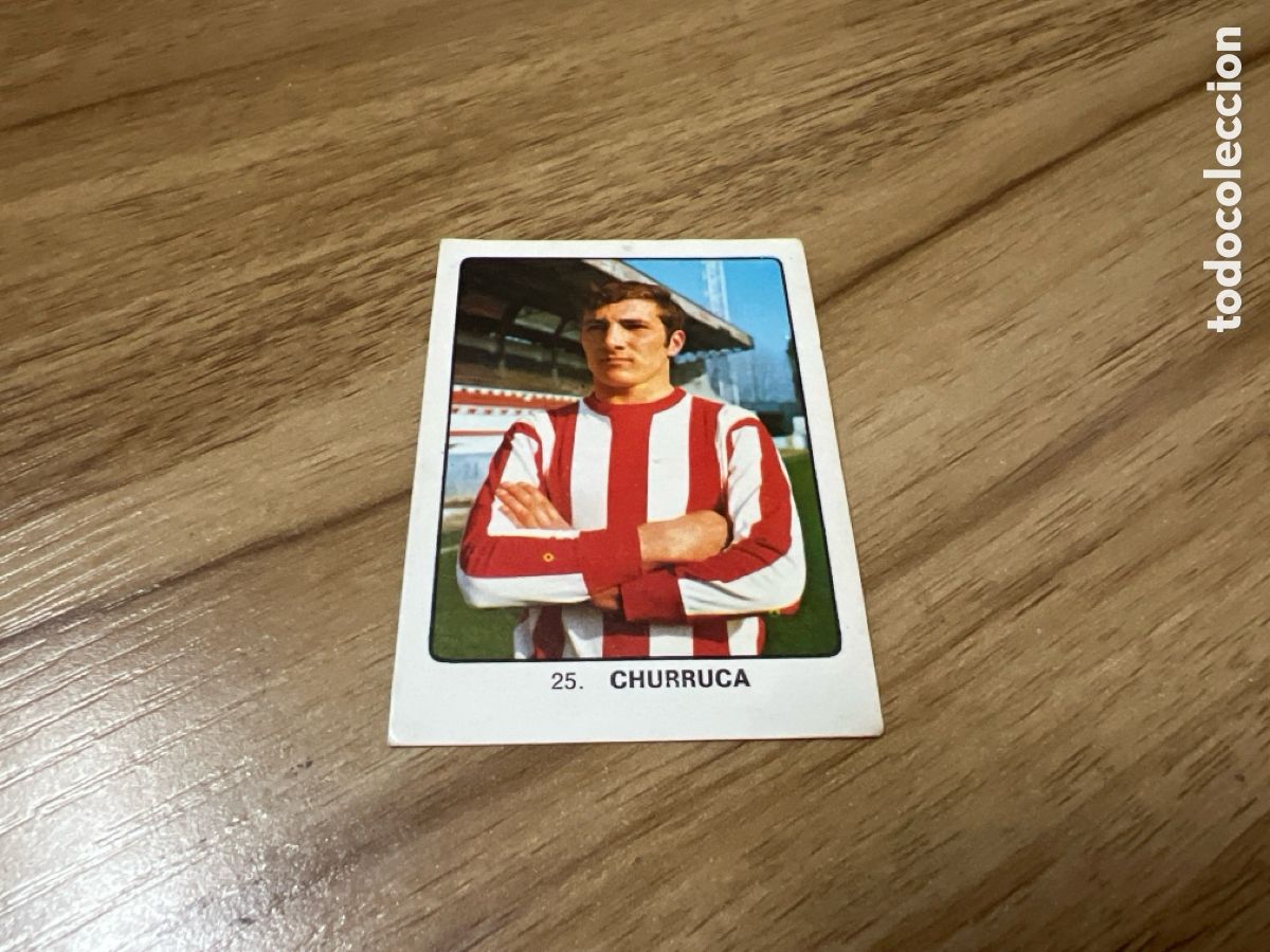 Cromos de Futebol: 1974 CHURRUCA N&ordm; 25 KEISA SIN PEGAR