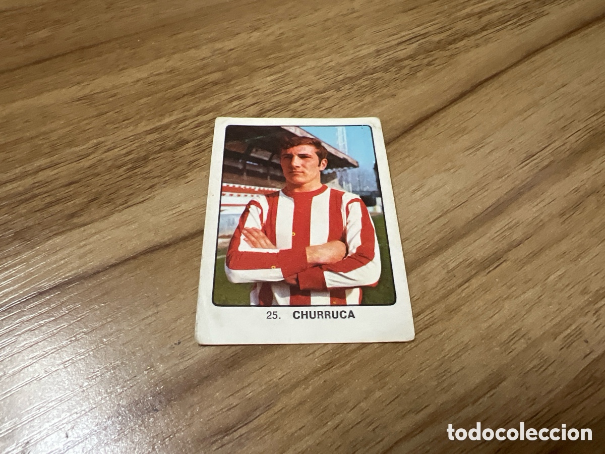 Cromos de Futebol: 1974 CHURRUCA N&ordm; 25 KEISA SIN PEGAR