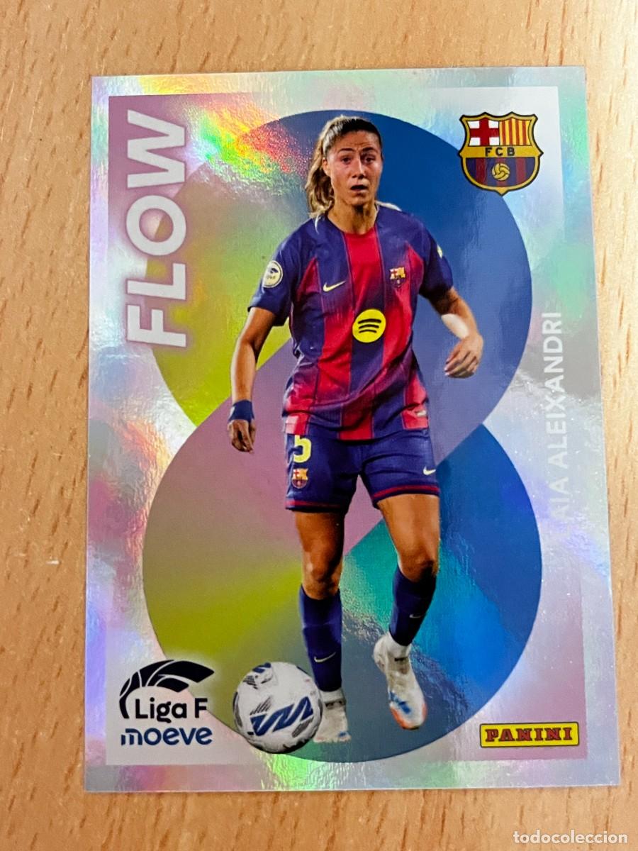 Cromos de F&uacute;tbol: LIGA FEMENINA 2025 2026 25 26 PANINI N&ordm; 358 LAIA ALEIXANDRI BARCELONA FLOW