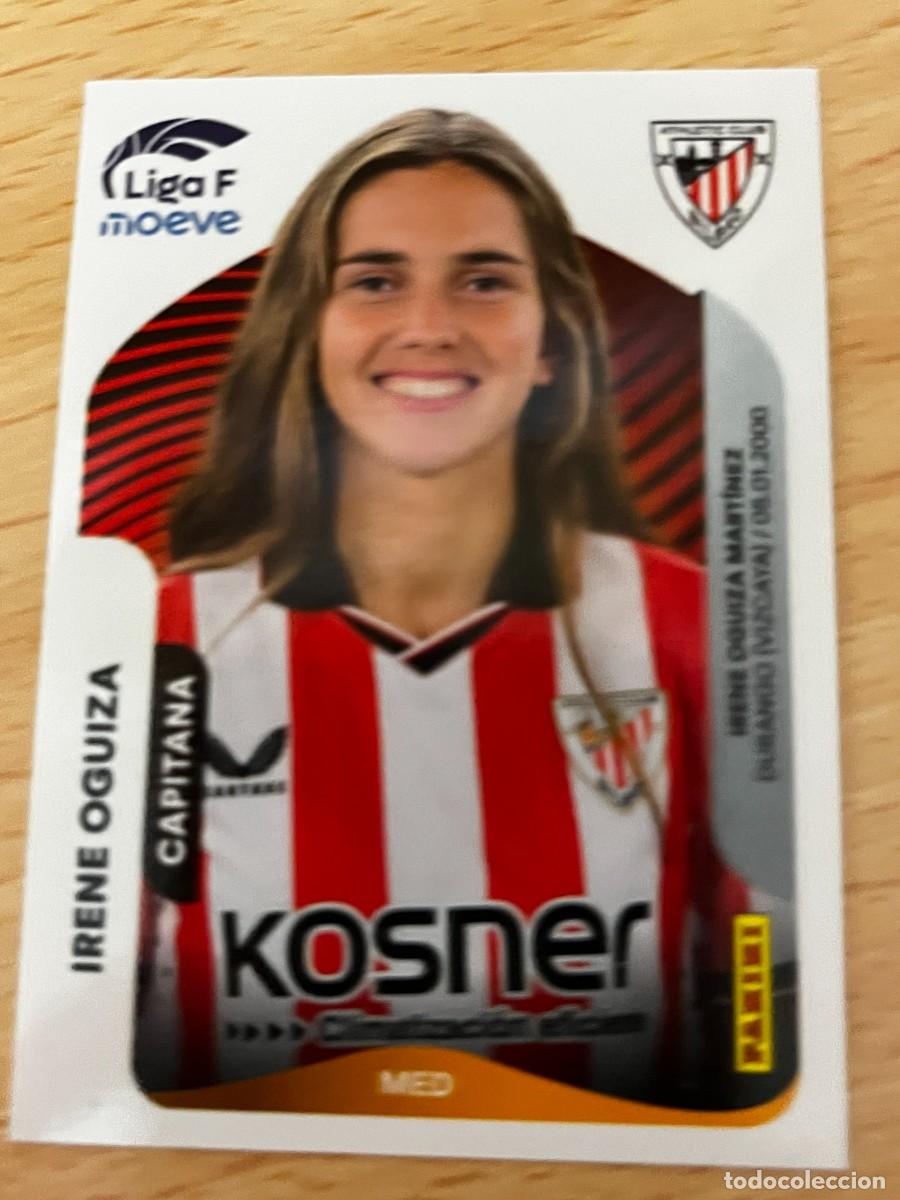 Cromos de F&uacute;tbol: LIGA FEMENINA 2025 2026 25 26 PANINI N&ordm; 32 IRENE OGUIZA ATHLETIC CLUB BILBAO