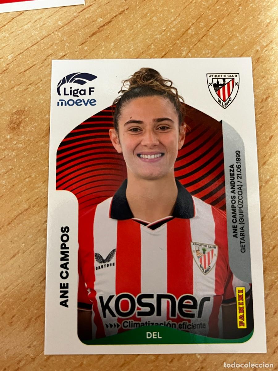 Cromos de F&uacute;tbol: LIGA FEMENINA 2025 2026 25 26 PANINI N&ordm; 38 ANE CAMPOS ATHLETIC CLUB BILBAO