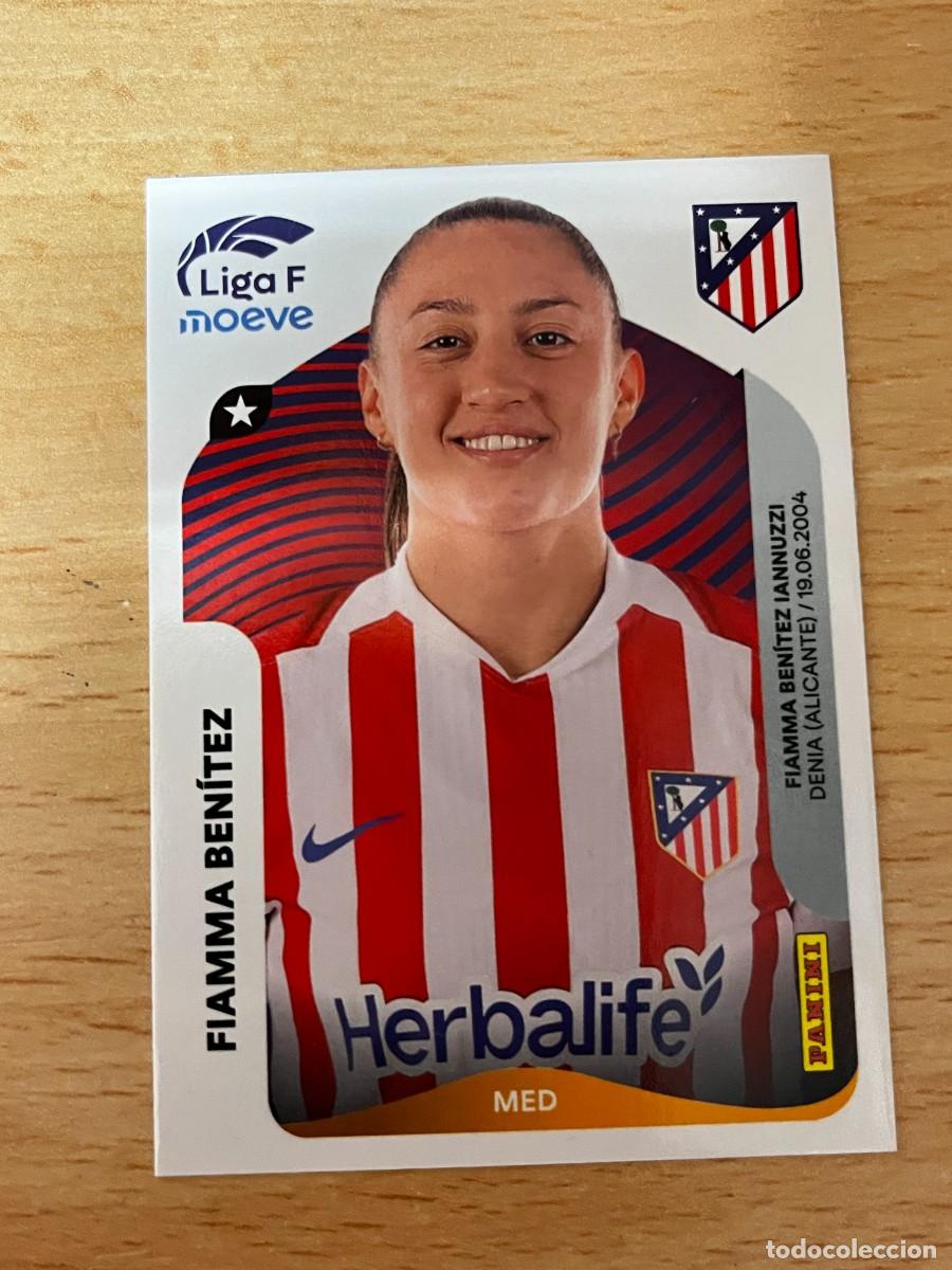 Cromos de Futebol: LIGA FEMENINA 2025 2026 25 26 PANINI N&ordm; 55 FIAMMA BENITEZ ATLETICO MADRID