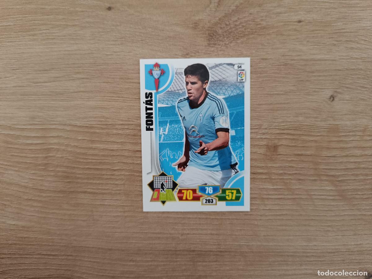 Fu&szlig;ball-Sticker: CROMO DE F&Uacute;TBOL PANINI ADRENALYN FONTAS 94 CELTA 13 14 2013 2014