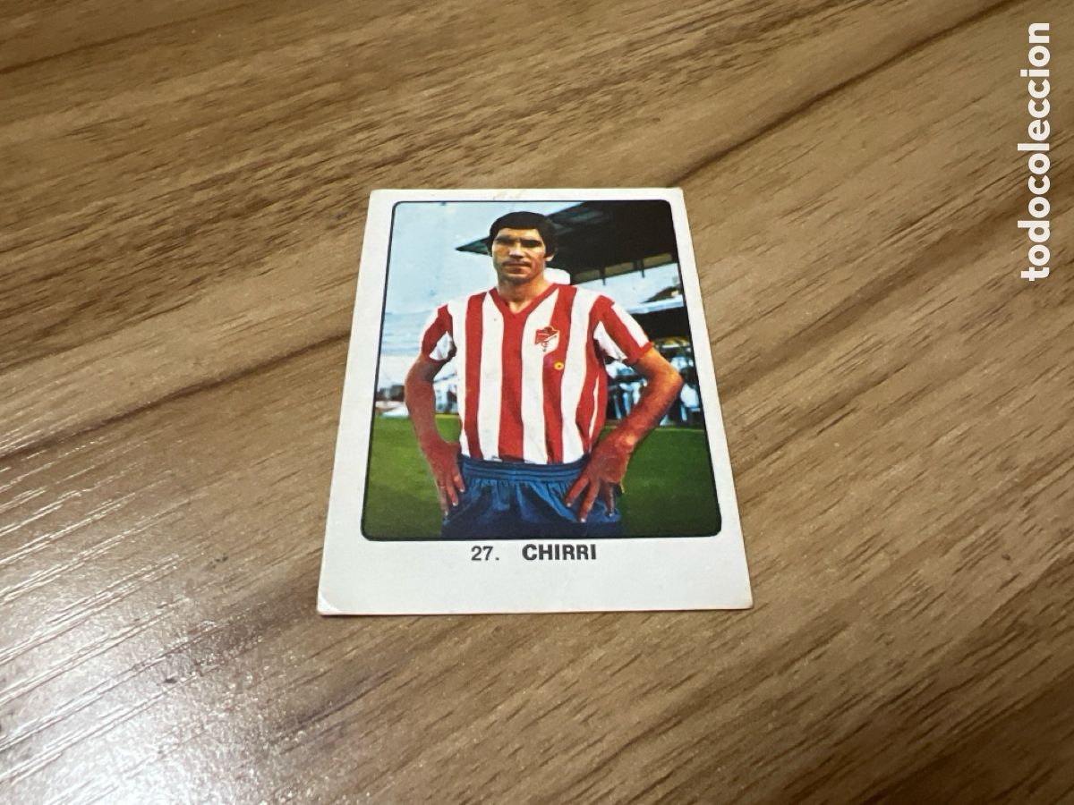 Cromos de Futebol: 1974 CHIRRI N&ordm; 27 KEISA SIN PEGAR